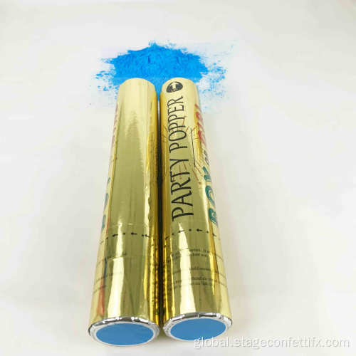 Party Poppers Confetti Cannon Gender Reveal New Design Premium Gold Handheld Gender Factory